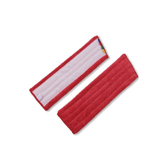 Mikrofaser Klettmopp Speed Basic 40cm rot