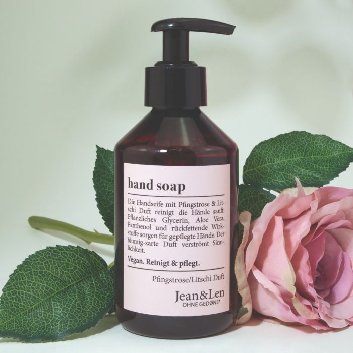 Handseife Pfingstrose und Litschi 250 ml