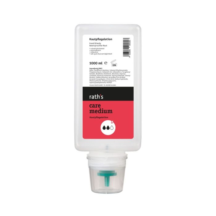 rath's care medium Hautpflegelotion 1L