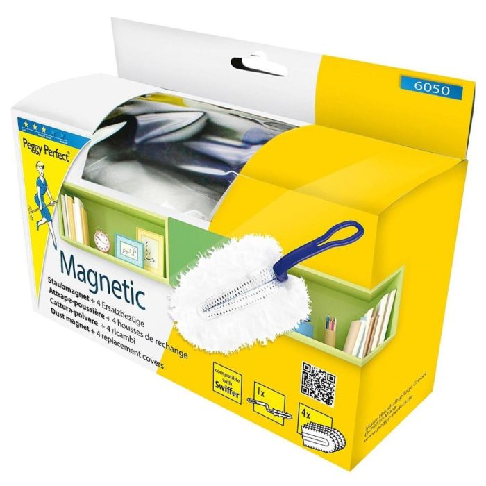 Staubmagnet Set mit 4 Ersatzbezügen