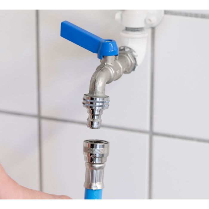 Vikan Wasserschlauch 10m mit Nito-Kupplungen 1/2`
