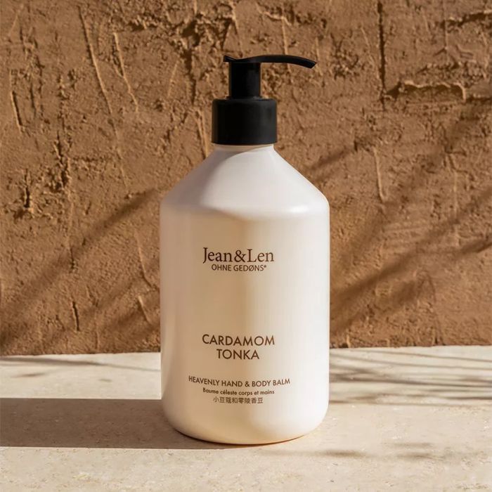 Jean & Len Hand & Body Balm Cardamom/Tonka 500 ml
