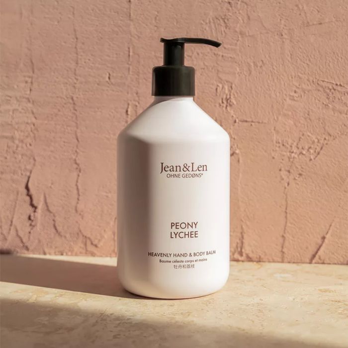 Jean & Len Hand & Body Balm Peony/Lychee 500 ml