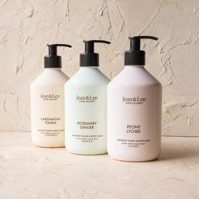 Jean & Len Hand & Body Balm Peony/Lychee 500 ml