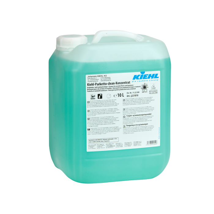Kiehl-Parketto-Clean 10L - Holzboden- und Laminatreiniger