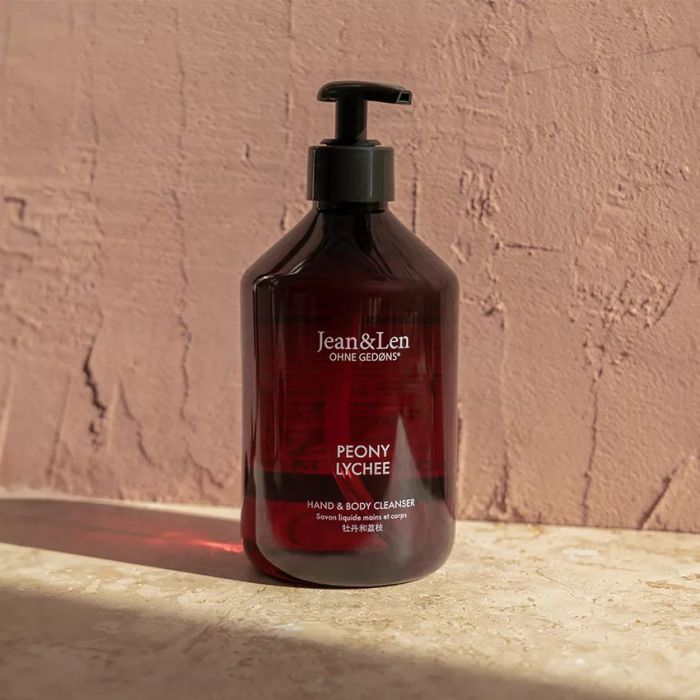 Jean & Len Hand & Body Cleanser Peony/Lychee 500 ml