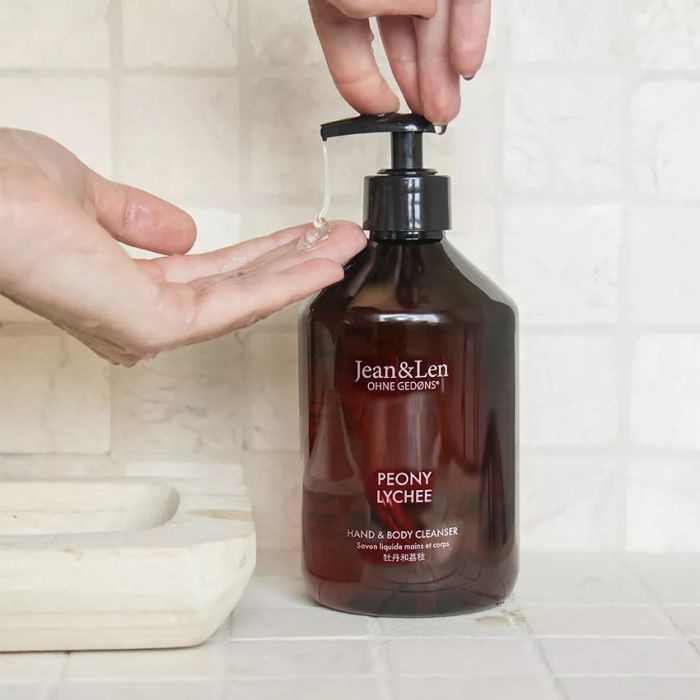 Jean & Len Hand & Body Cleanser Peony/Lychee 500 ml