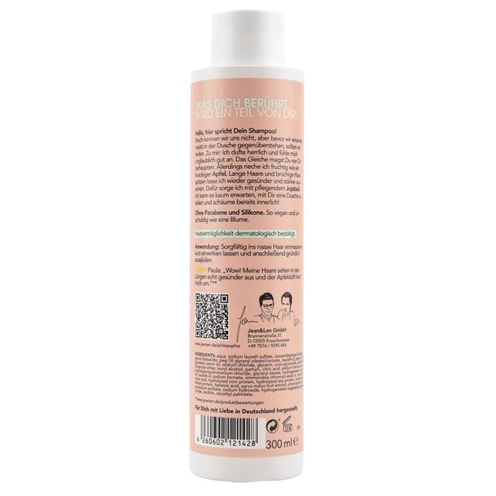 Anti Haarbruch pflege Shampoo Jojoba und Apfel