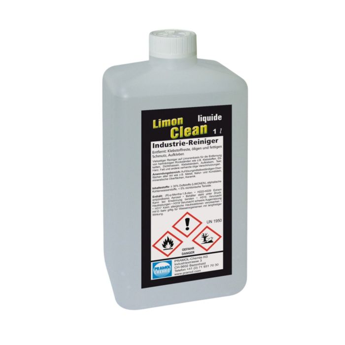 LimonClean liquid 1 L Etiketten- und Klebstoffentferner