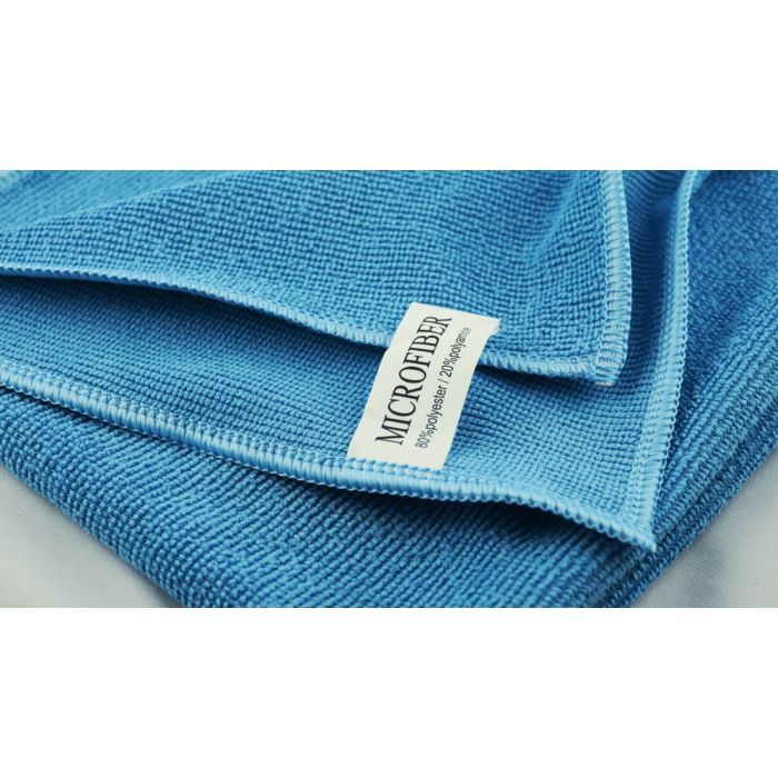 PREMIUM Garn Mikrofasertuch blau 40x40cm