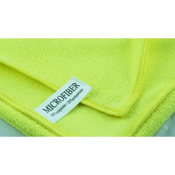 PREMIUM Garn Mikrofasertuch gelb  40x40cm