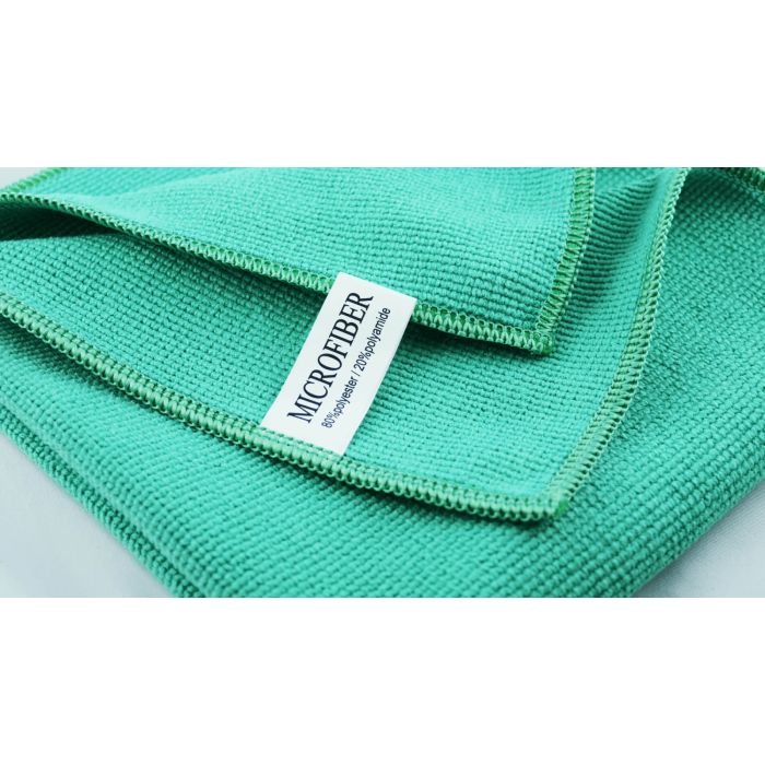 PREMIUM Garn Mikrofasertuch grün 40x40cm