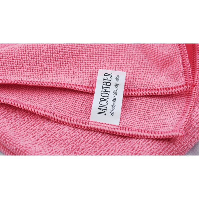PREMIUM GARN Mikrofasertuch rot 40x40cm