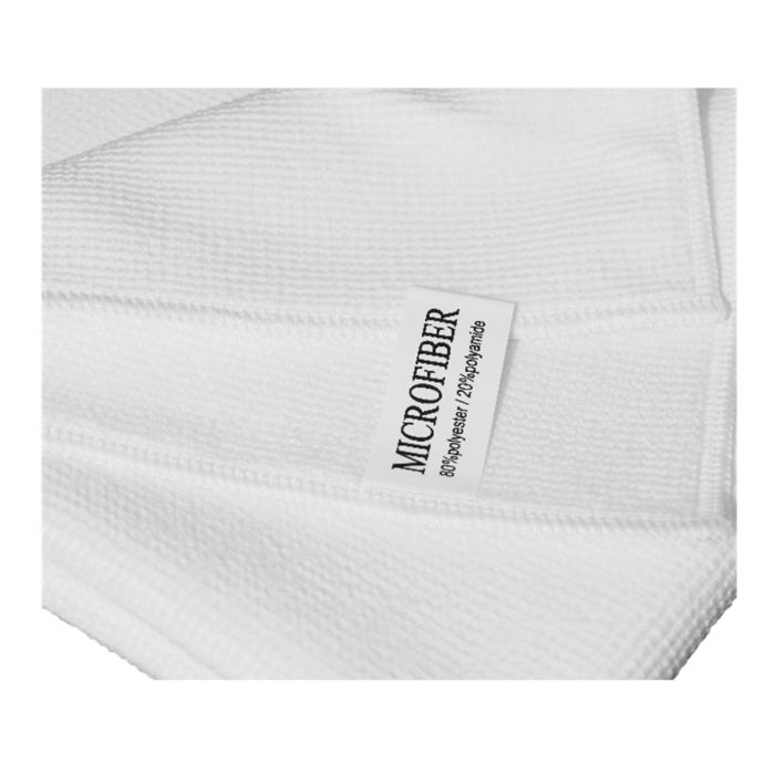 PREMIUM Garn Mikrofasertuch weiss 40x40cm