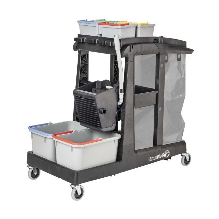 Numatic MultiMatic EM3 Reinigungswagen, inkl. Zubehör
