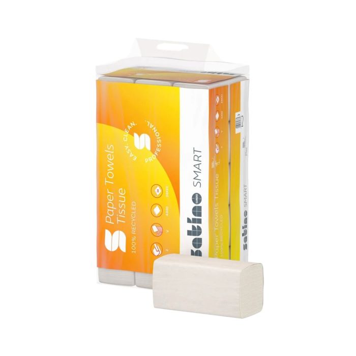 Papierhandtuch V-Falz Satino Smart, 2-lg., 4020 Blatt, Rec. 