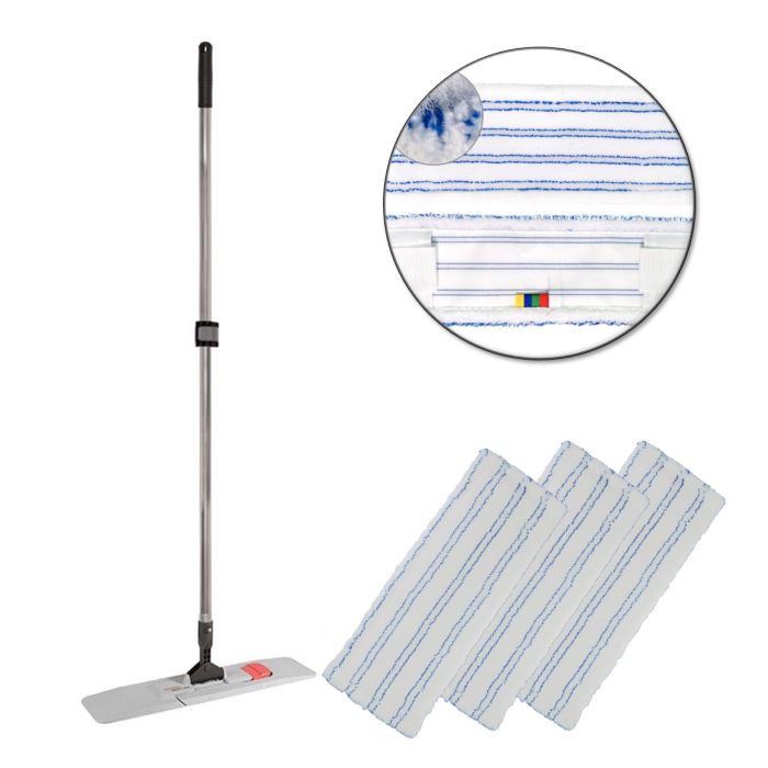 Sprintus 50 cm Magic Click Profi Bodenwisch Set