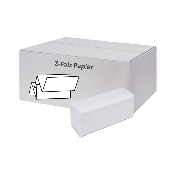 Papierhandtuch Z-Falz Soft, 2-lg., 3000 Blatt