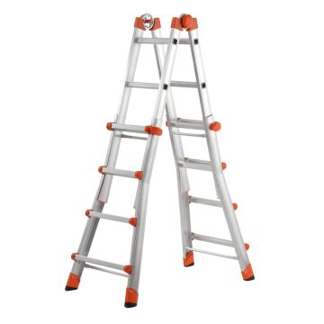 Teleskopleiter 4+4