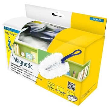 Staubmagnet Set mit 4 Ersatzbezügen