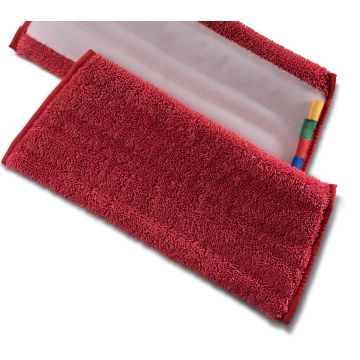 Mikrofaser Klettmopp Speed Basic 40cm rot