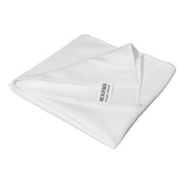 PREMIUM Garn Mikrofasertuch weiss 40x40cm