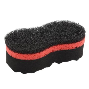 Premium Autoschwamm Schwarz/Rot