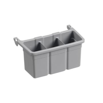 Seitliche Schale für Tragebox grau