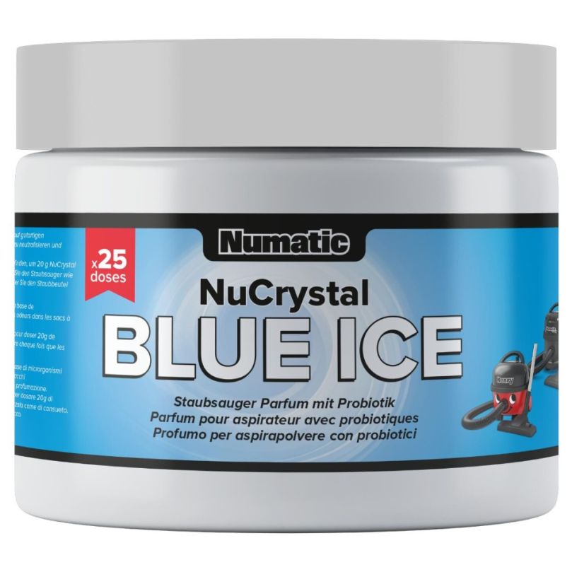 Numatic Staubsauger Deo NU-Crystal Blue Ice