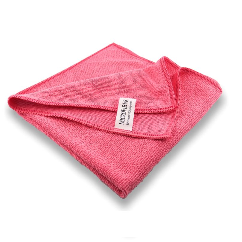 PREMIUM GARN Mikrofasertuch rot 40x40cm