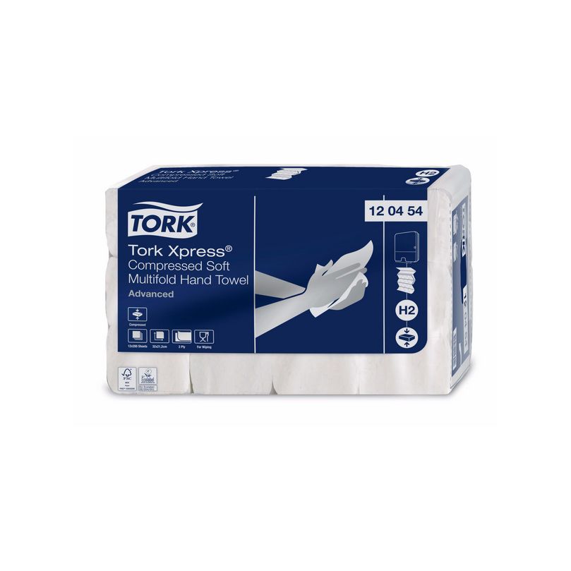 Tork Papierhandtuch  Weiche Multifold 2-lg. 12 04 54