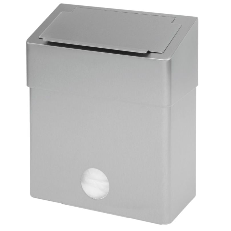 Damenhygiene-Wandeimer HBU 6 E ST mit Beutelhalter