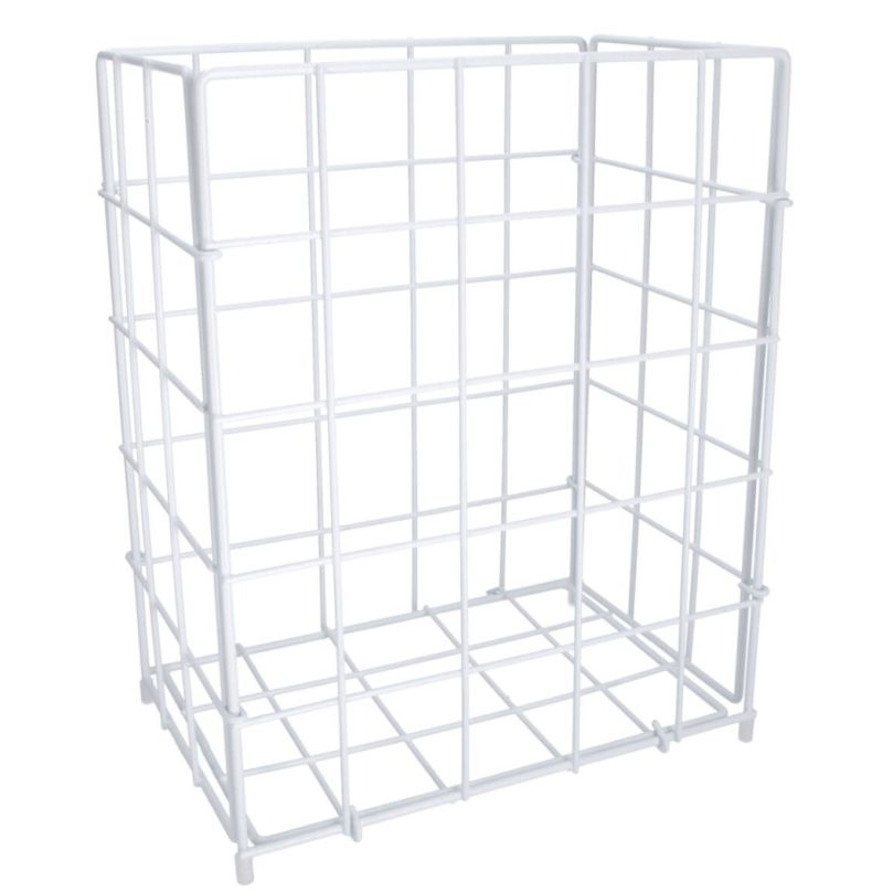 Gitterkorb weiss 60L