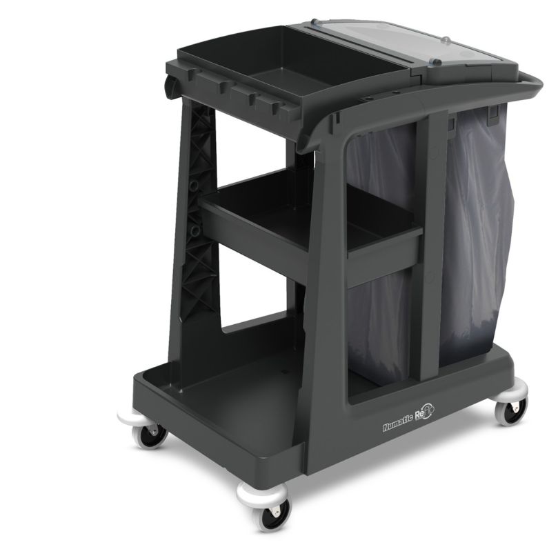 Numatic EcoMatic EM1 Reinigungswagen inkl. Zubehör