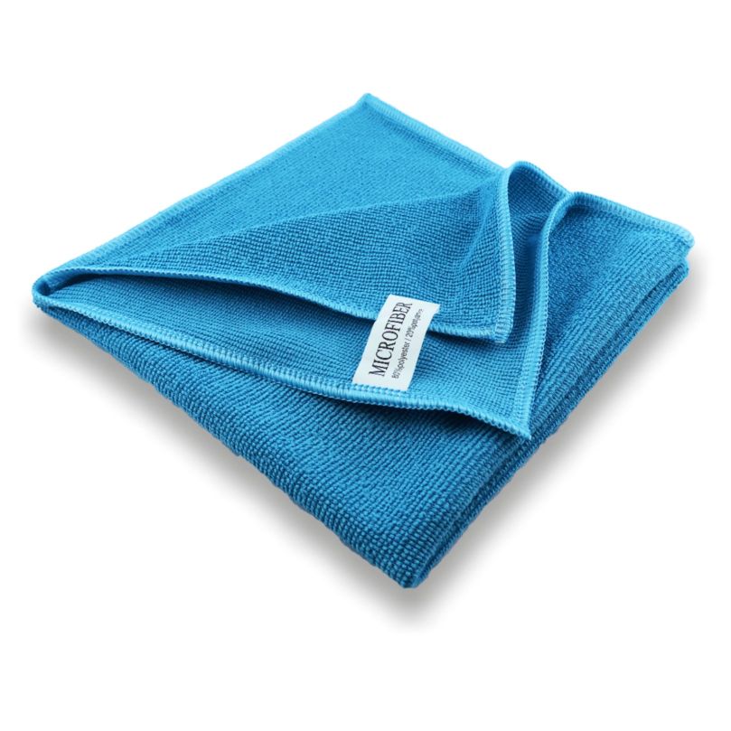 PREMIUM Garn Mikrofasertuch blau 40x40cm