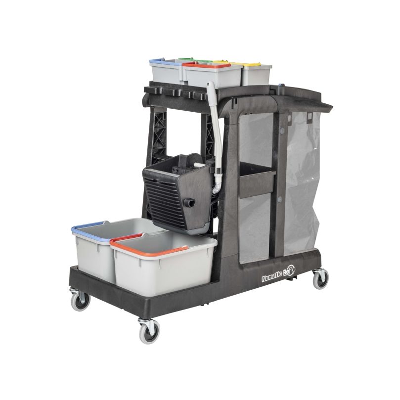 Numatic MultiMatic EM3 Reinigungswagen, inkl. Zubehör