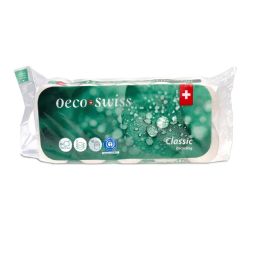 Toilettenpapier Oeco Swiss Classic, 3-lg., 60 Rl., Rec.