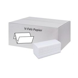 Papierhandtuch V-Falz Standard, 2-lg. 3200 Blatt
